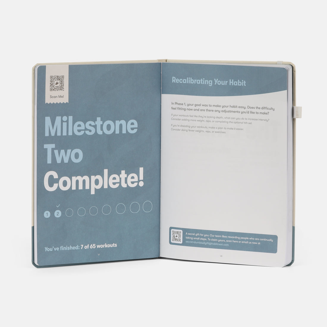 Milestone page