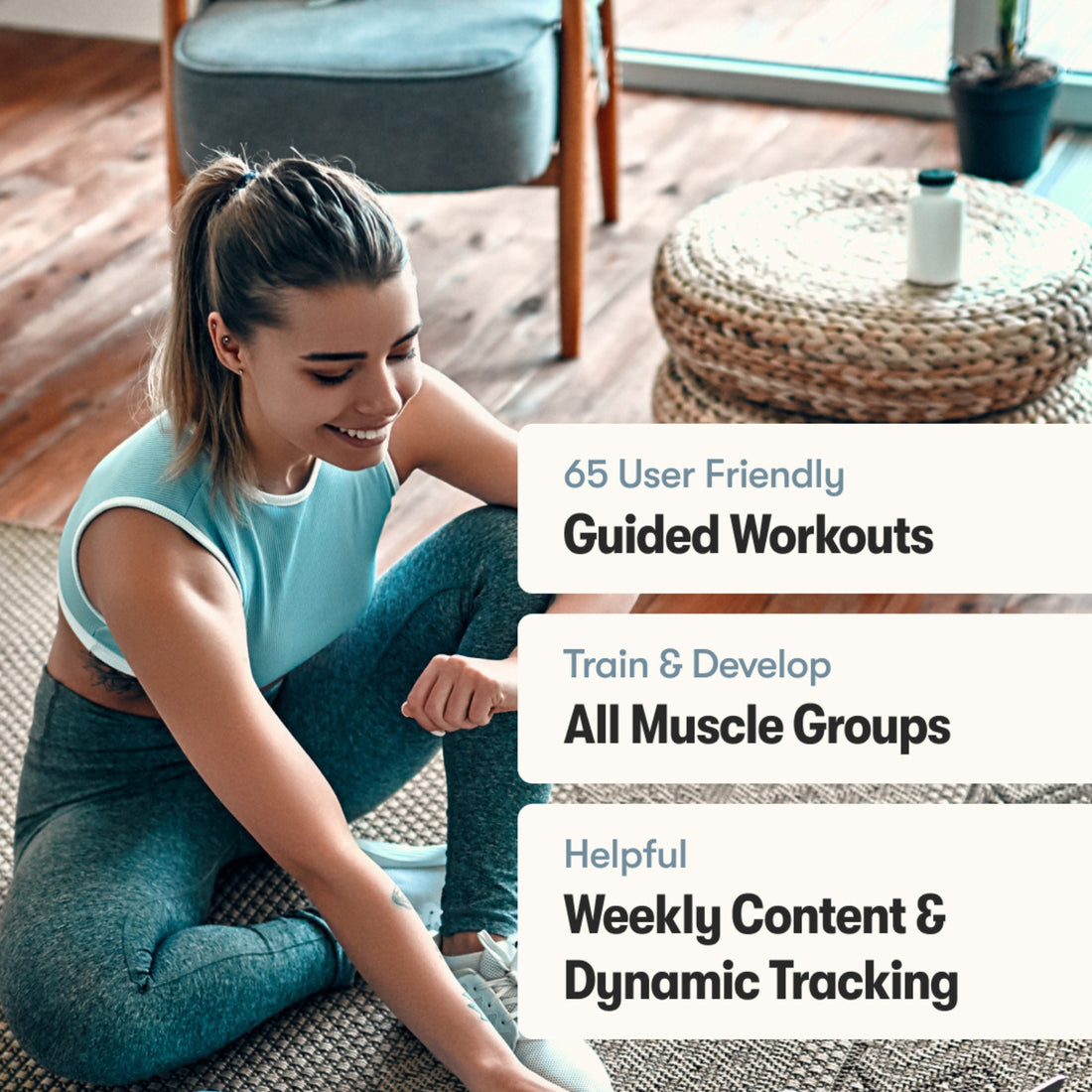 Working out at home