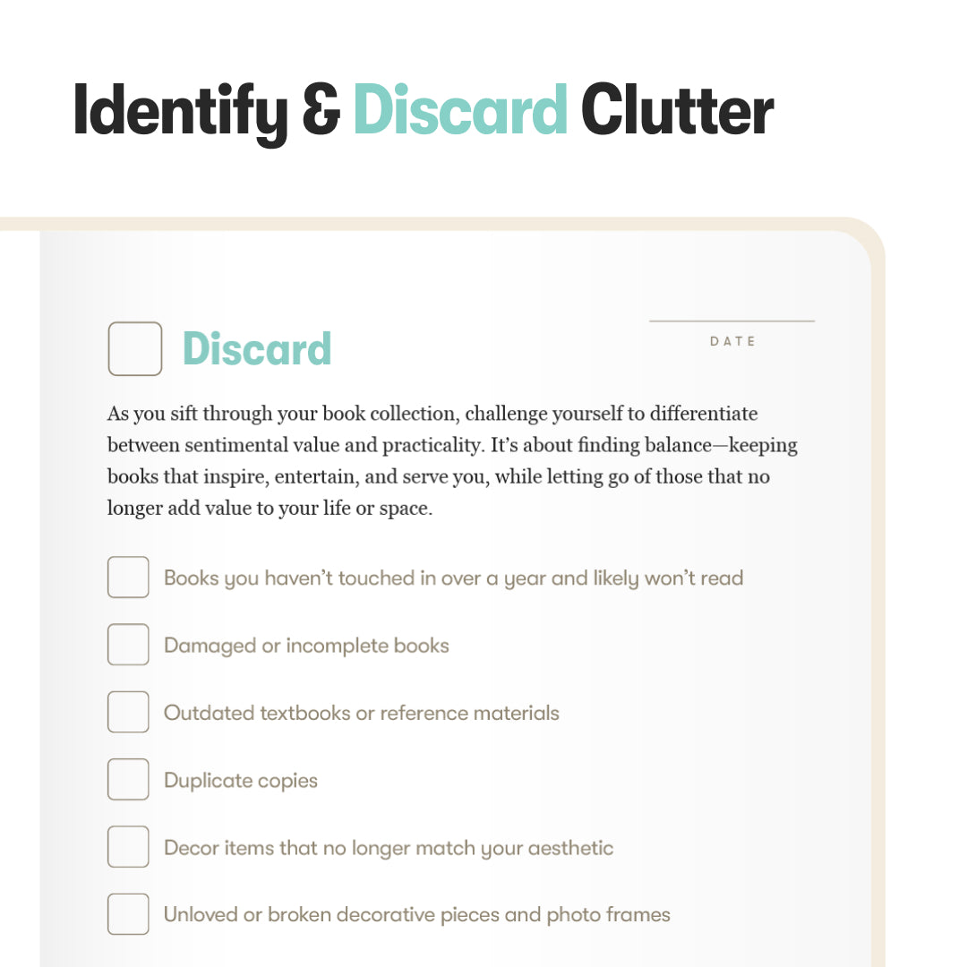 Discard checklist