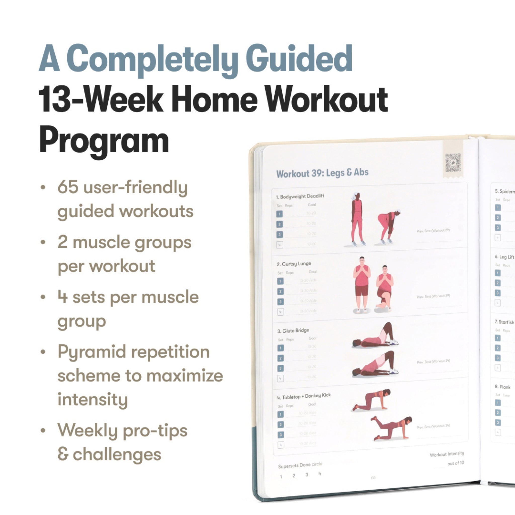 Home Workout Journals Combo