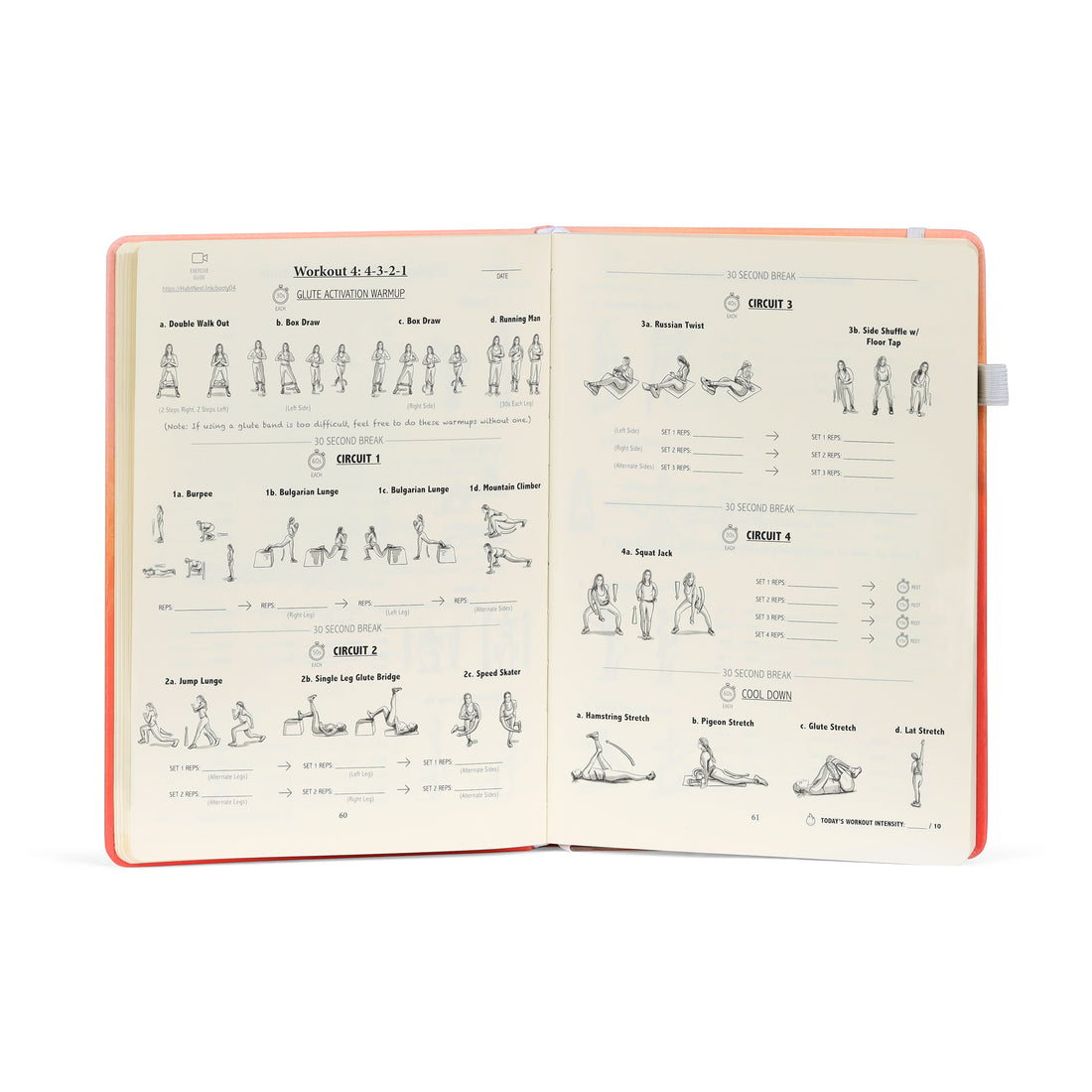Workout page