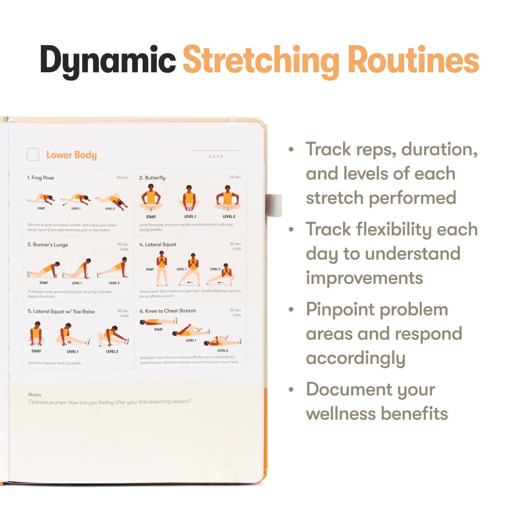 Yoga & Stretching Journals (At-Home, No Equipment Needed)