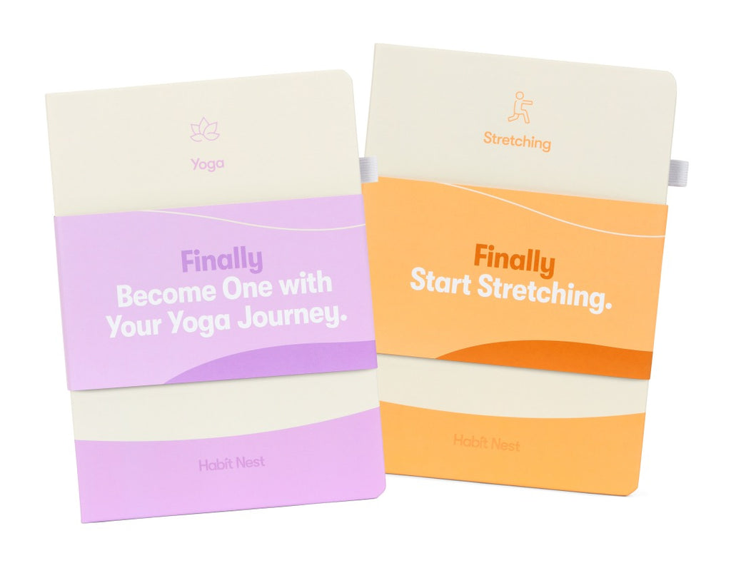 Stretch Journal Stretching & Yoga Journals (At-Home, No Equipment Needed) – Habit Nest