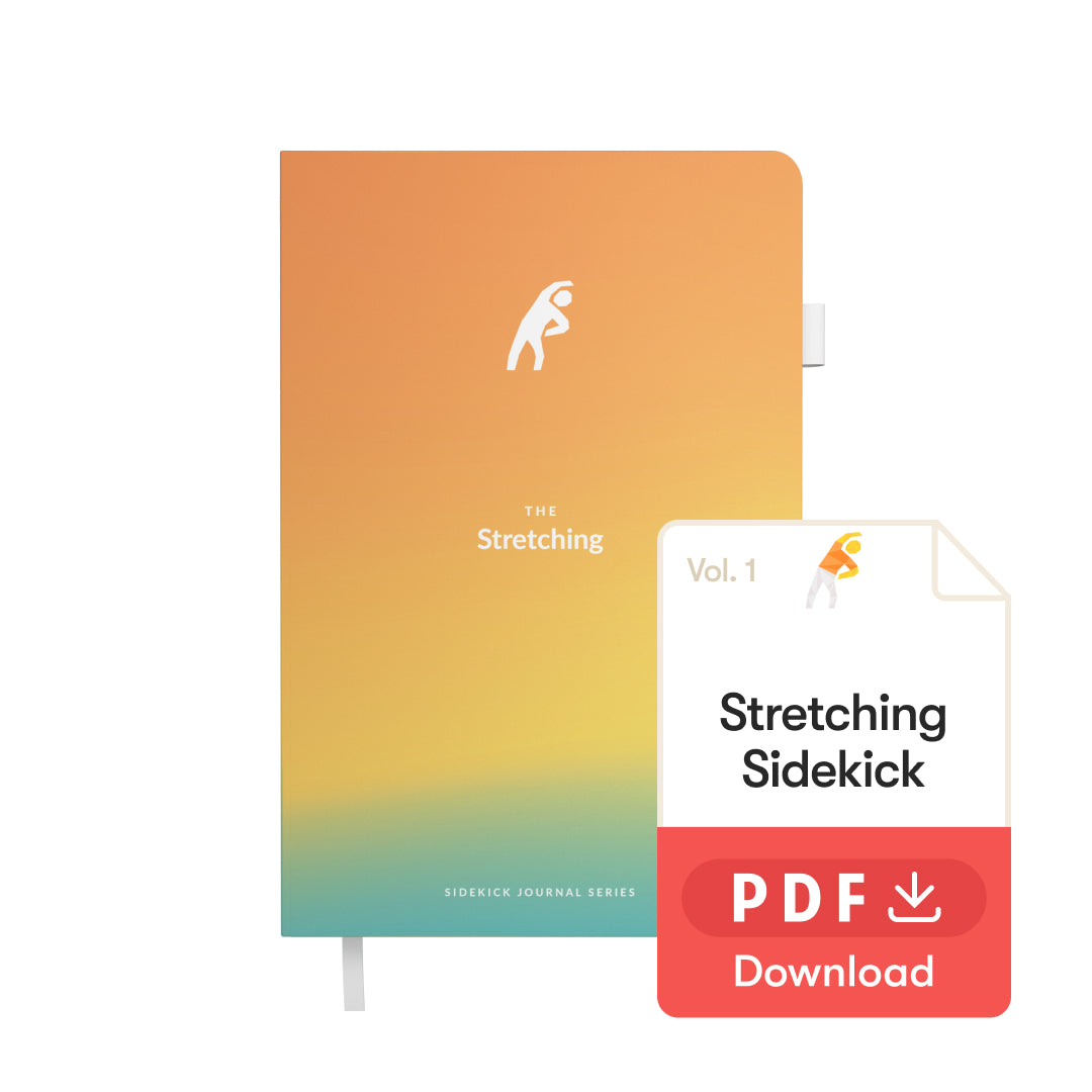 Yoga & Stretching Journals Combo (At-Home, No Equipment Needed) - Ships Late February