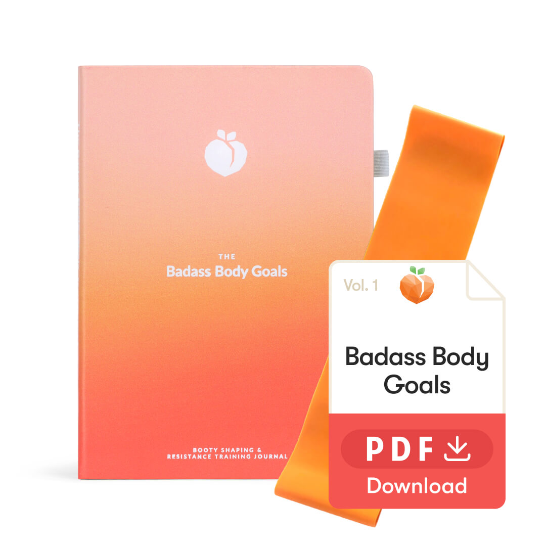 Yoga & Badass Body Goals Journals (At-Home, No Equipment Needed)