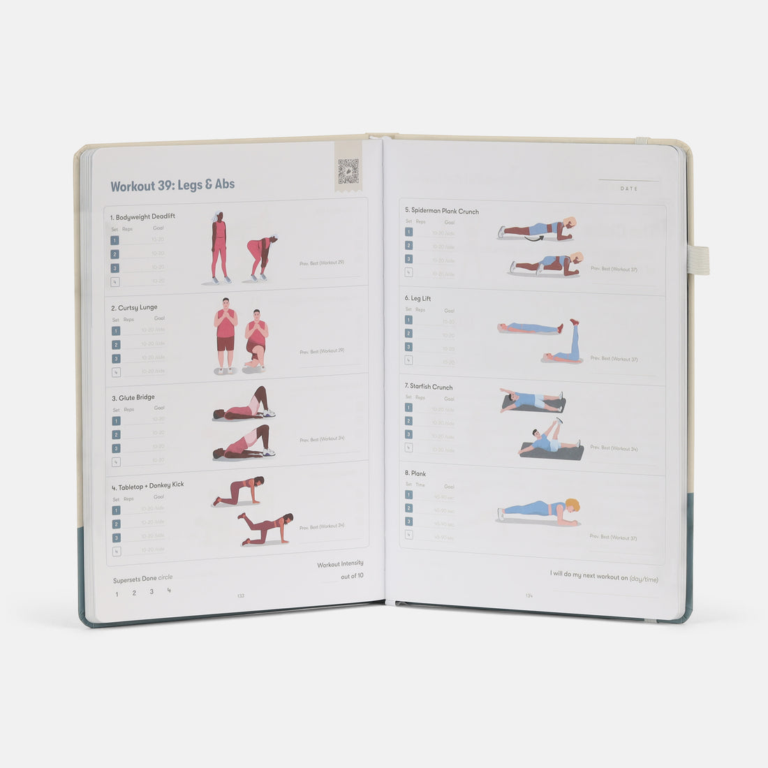 Workout page