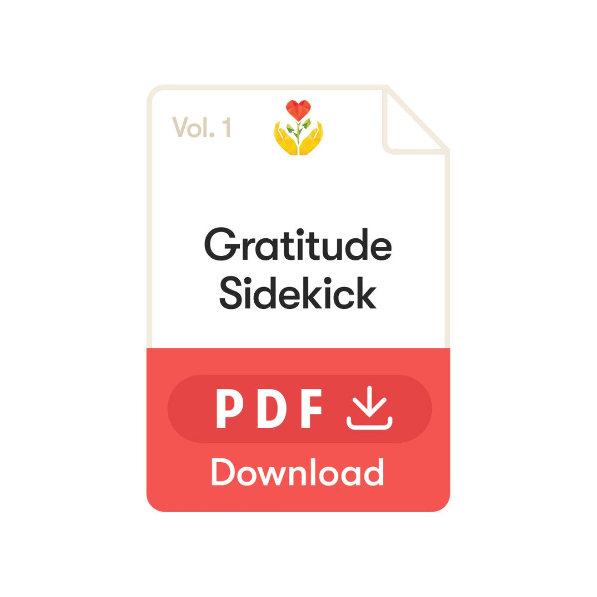 Gratitude Sidekick Journal