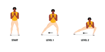 4. Lateral Squat