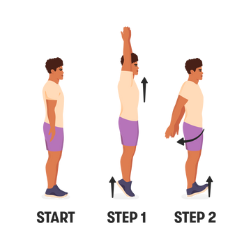 Rocking Feet w/ Arm Raise