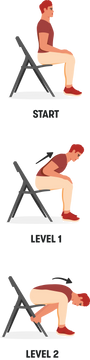 3. Seated Forward Curl