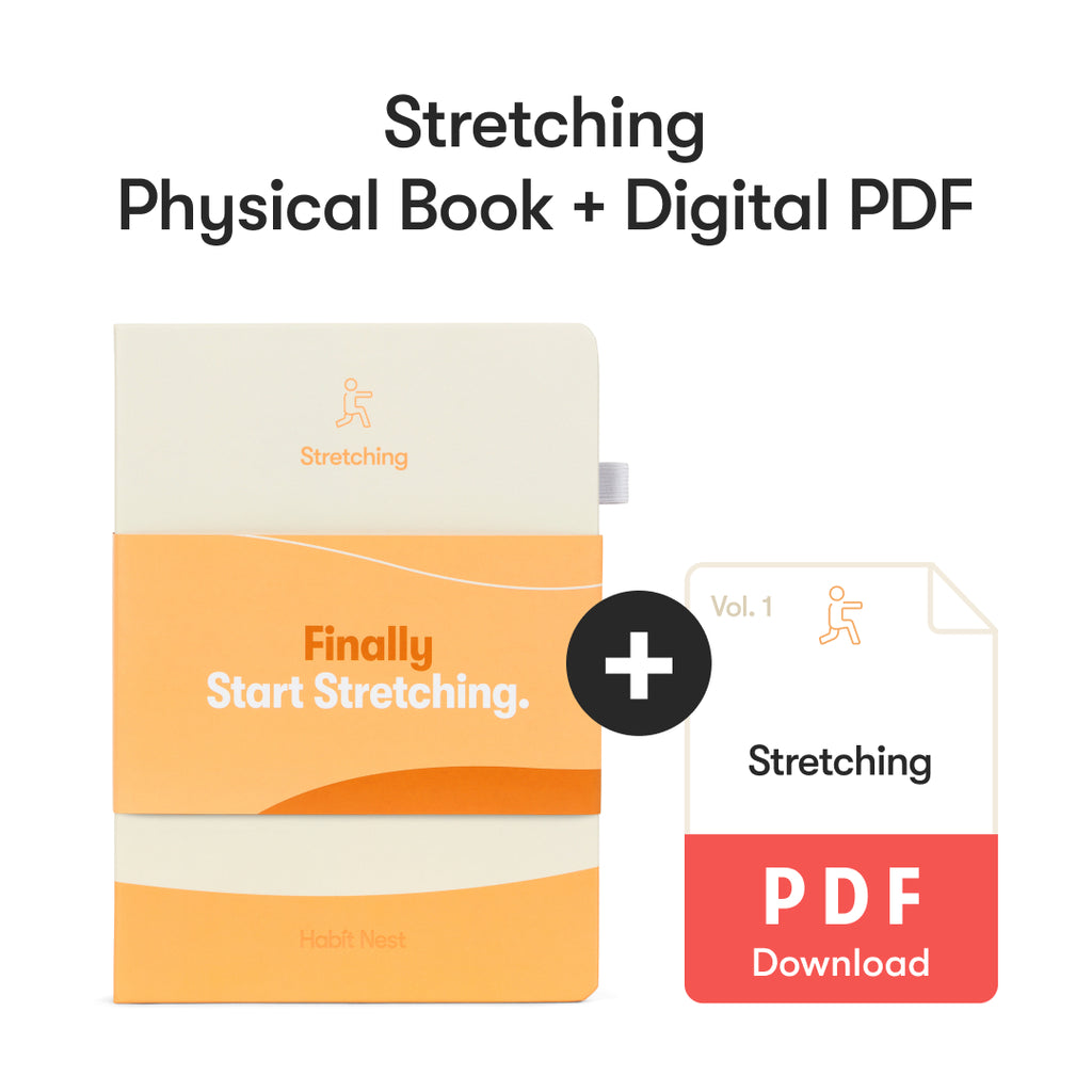 Stretch Journal Yoga Journal (At-Home, No Equipment Needed) – Habit Nest