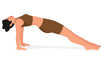 10. Upward Plank Pose