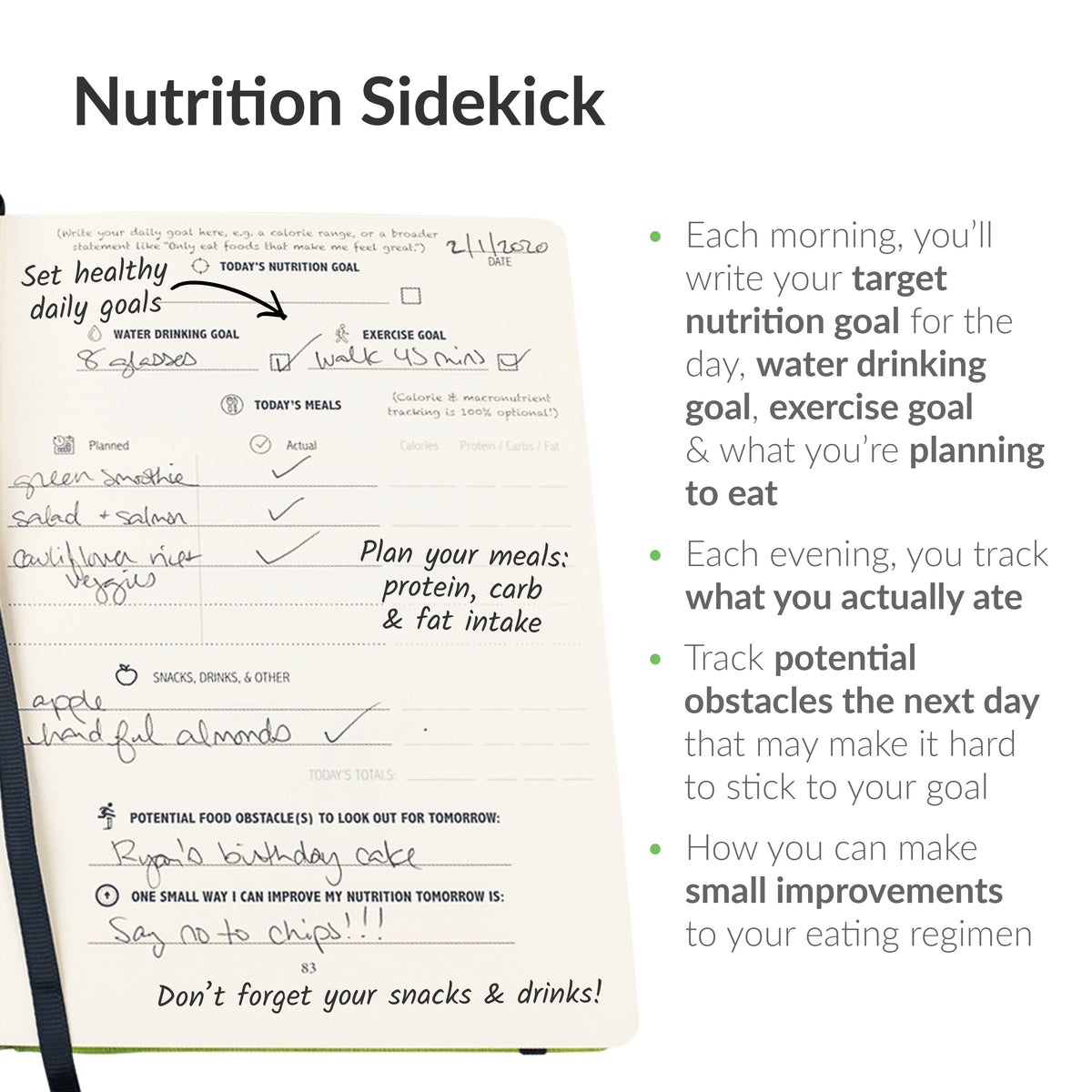 Nutrition Sidekick Journal