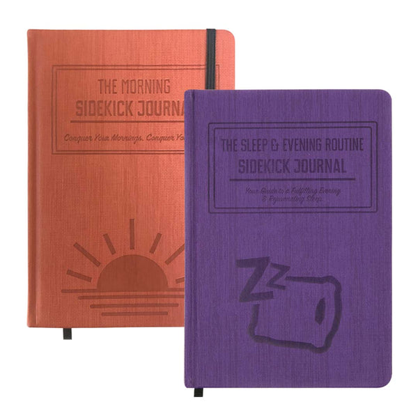 The Morning journal and the Sleep & Evening Routine journal